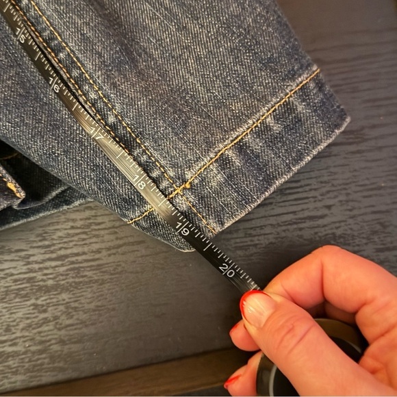 GAP Jeans denim front pleat skirt - Picture 6 of 6